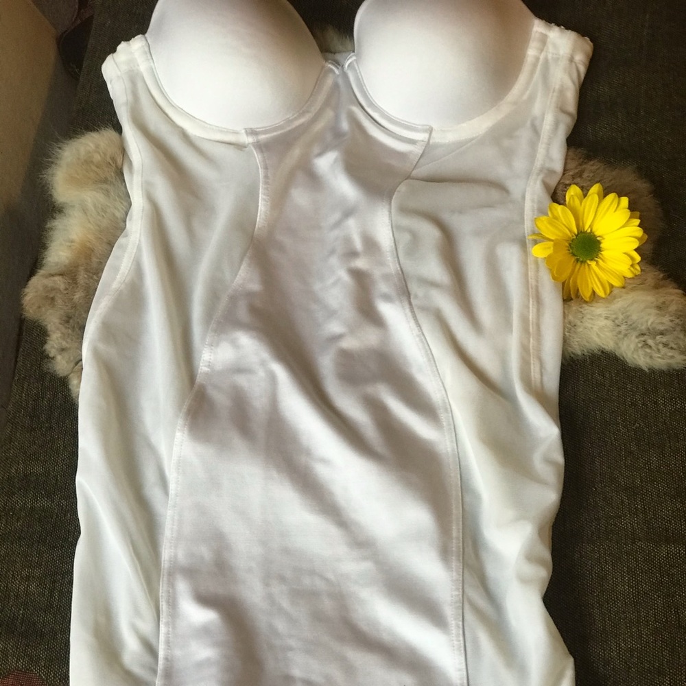 Victoria Secrets Strapless Bustier & Long Slip